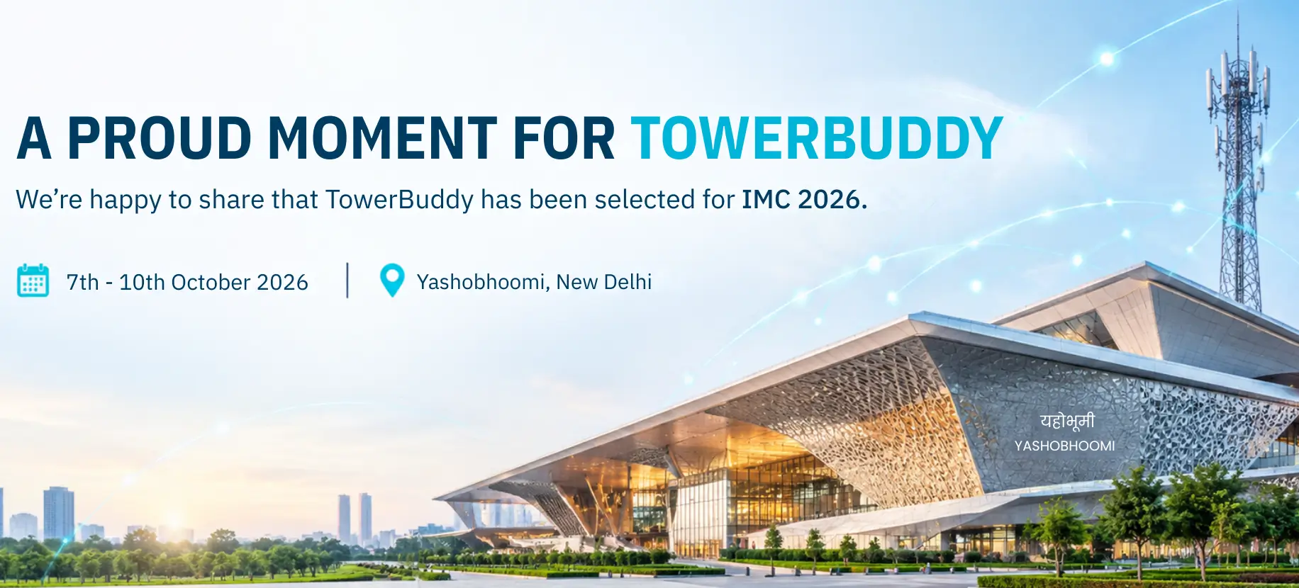Tower Buddy Selected for IMC 2026