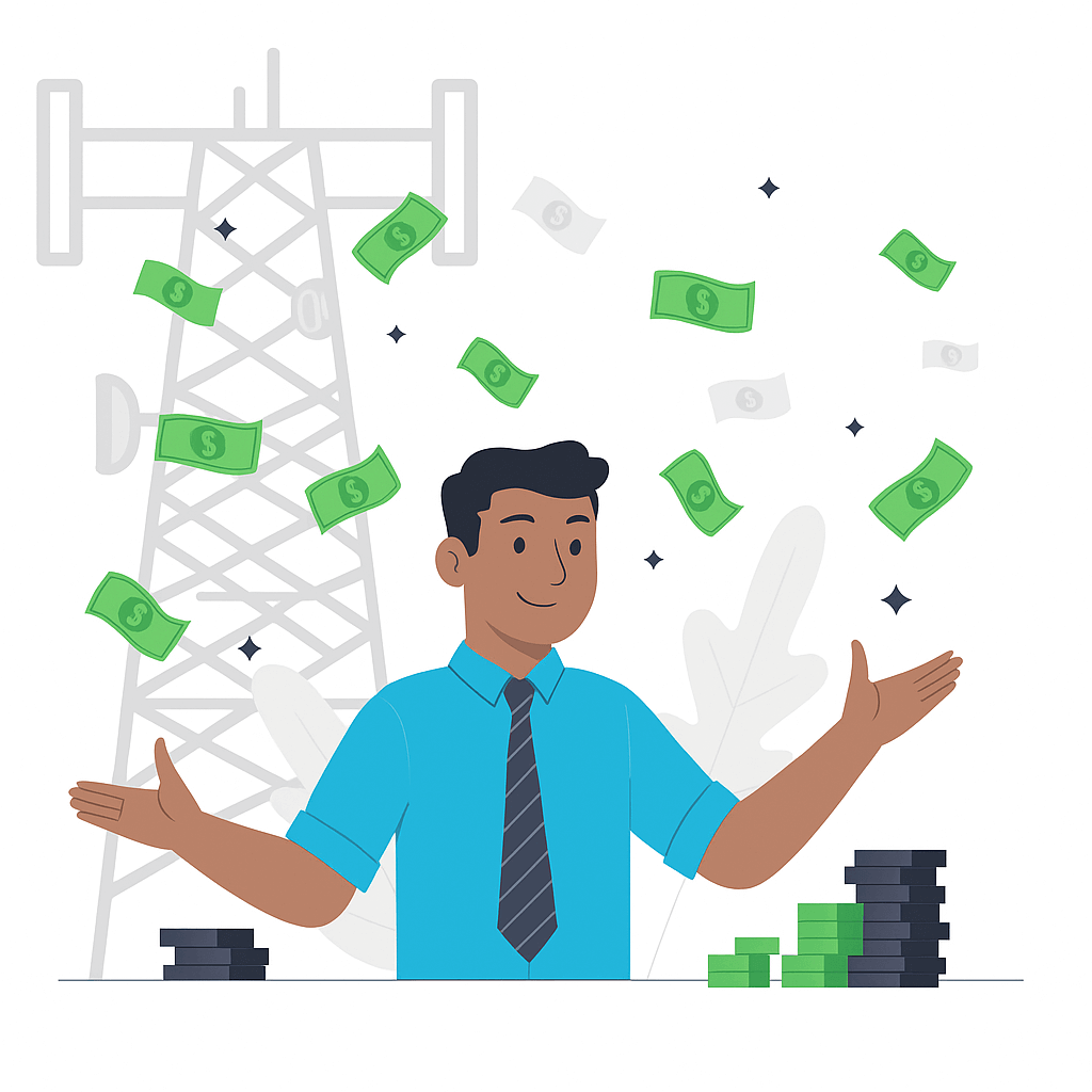 list & earn passive income for years
