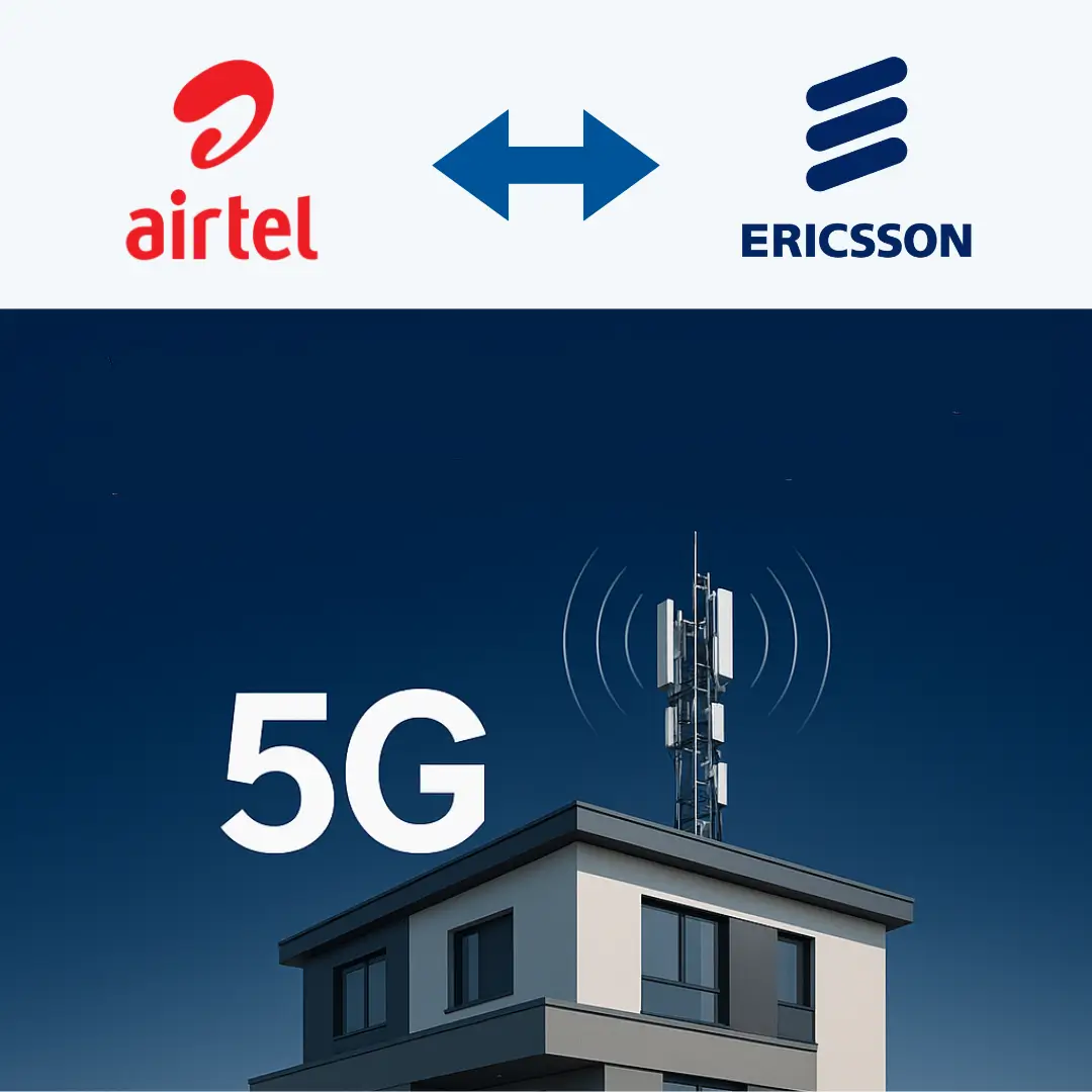 Airtel’s 5G Push with Ericsson: What It Means for Property Owners