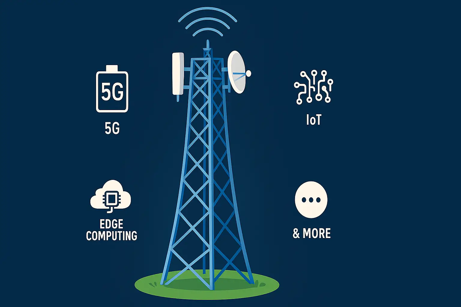 How Smart Telecom Towers Are Powering 5G, IoT, Edge Computing & more - for Landlords, Towercos & MNOs Alike
